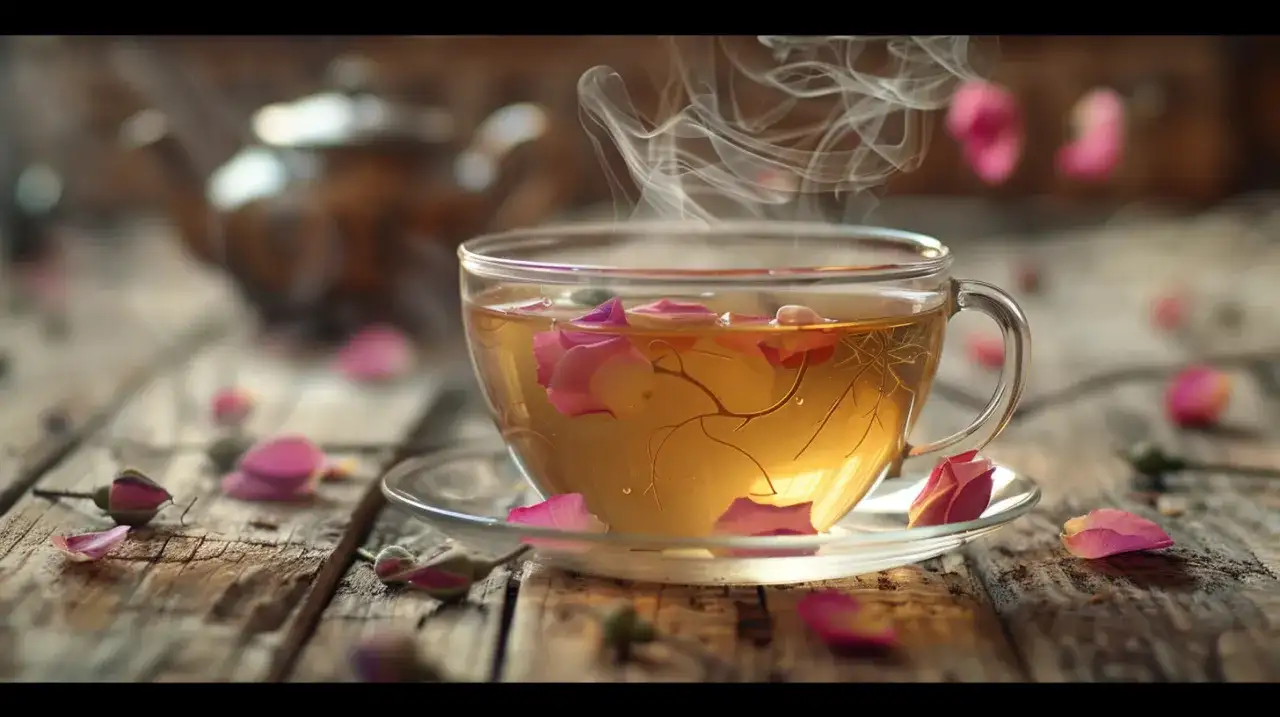 Kwiat róży w herbacie: Dlaczego jest tak popularnym dodatkiem?