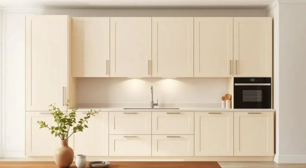 Jakie kolory ścian do waniliowych mebli kuchennych, aby uniknąć błędów?