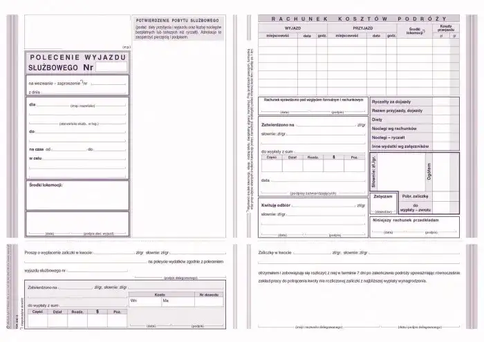 Jak wypełnić druk delegacji - uniknij najczęstszych błędów i problemów
