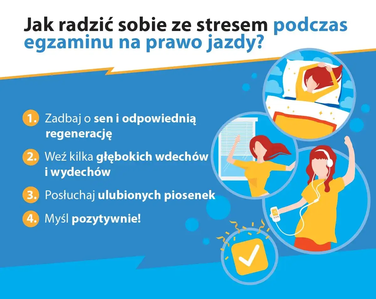 Skuteczne sposoby na uspokojenie przed egzaminem na prawo jazdy