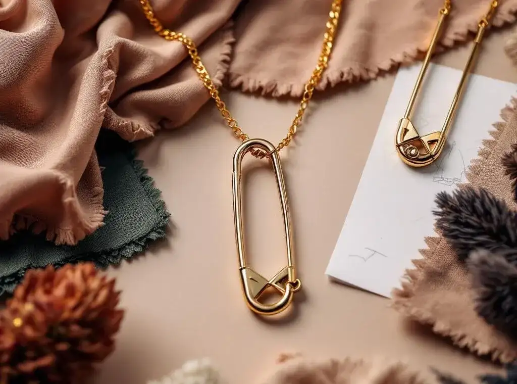 Naszyjnik z agrafką: symbol buntu, solidarności i modne stylizacje