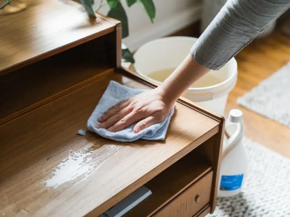 Jak usunąć farbę do włosów z lakierowanych mebli? Szybko i bezpiecznie