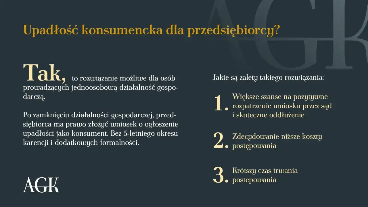 Upadłość konsumencka: Wady, zalety, koszty. Czy warto?
