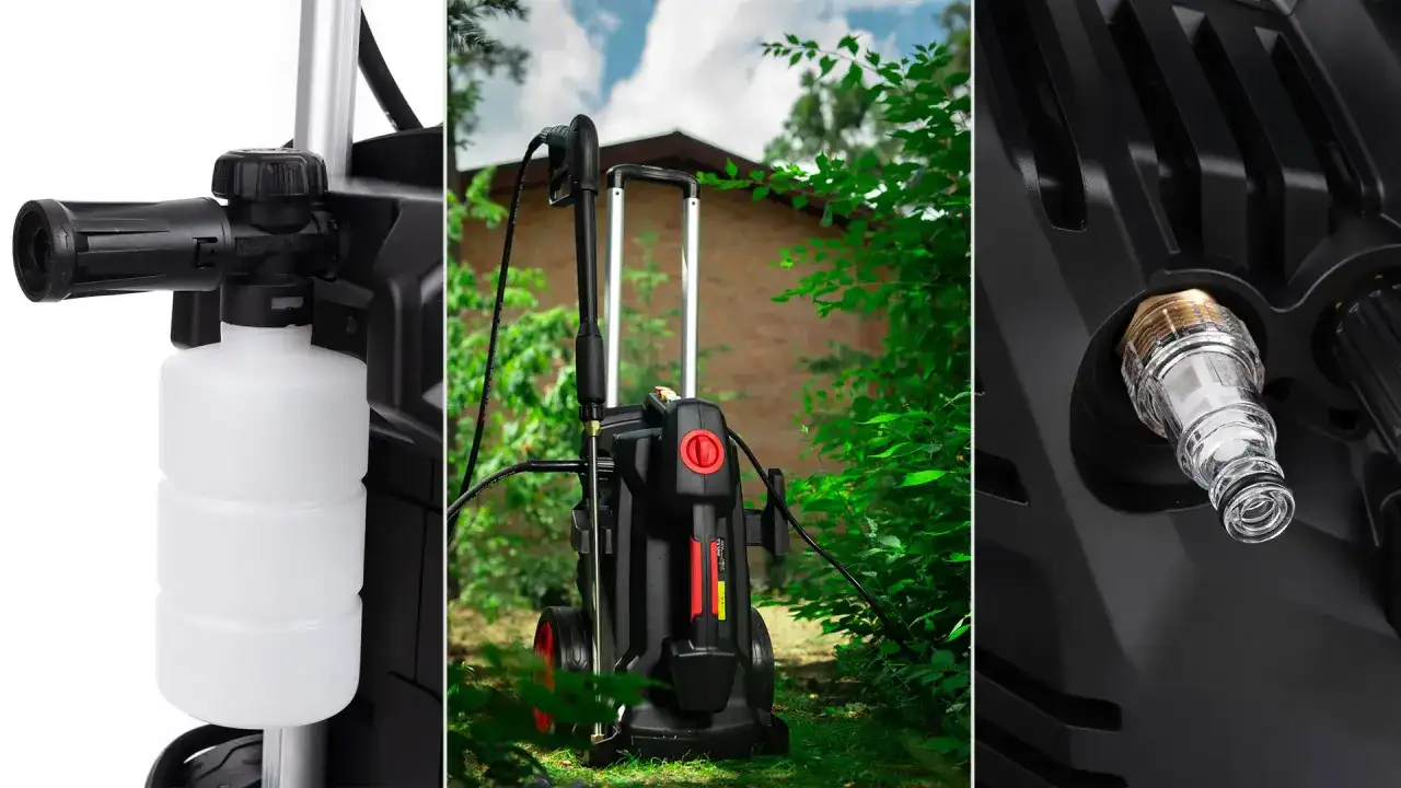Jaka myjka ciśnieniowa? Ekspert radzi: parametry, pompy, akcesoria.