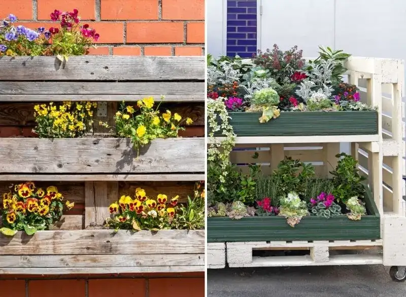 Jak stworzyć kwietnik z palet? Rośliny, pielęgnacja, inspiracje