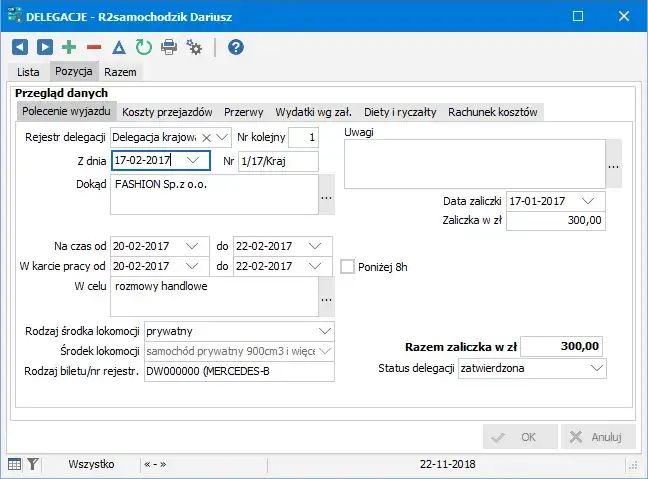 Jak obliczyć ryczałt za nocleg w delegacji zagranicznej bez błędów