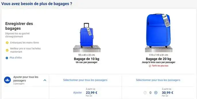 Bagage à main Ryanair : dimensions, prix et astuces pour éviter les frais