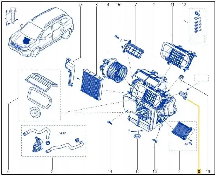 Montaż klimatyzacji w Dacia Duster: kompleksowy proces krok po kroku