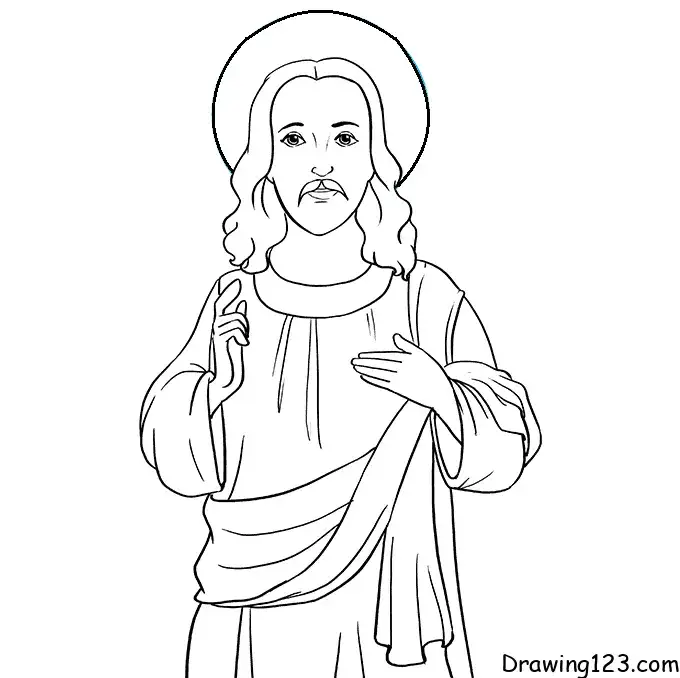 Jak narysować Jezusa – proste kroki do pięknego rysunku