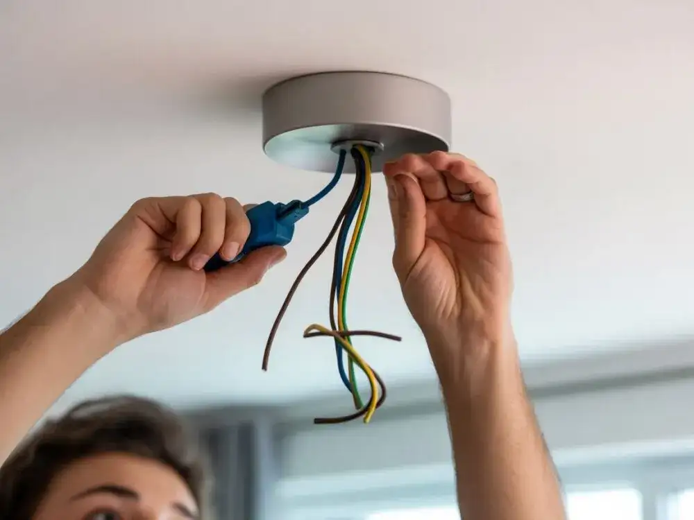 Jak zamontować lampę sufitową - uniknij najczęstszych błędów i zagrożeń
