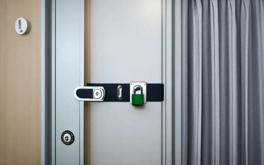Jak zamknąć drzwi w hotelu na kartę od środka, aby czuć się bezpiecznie