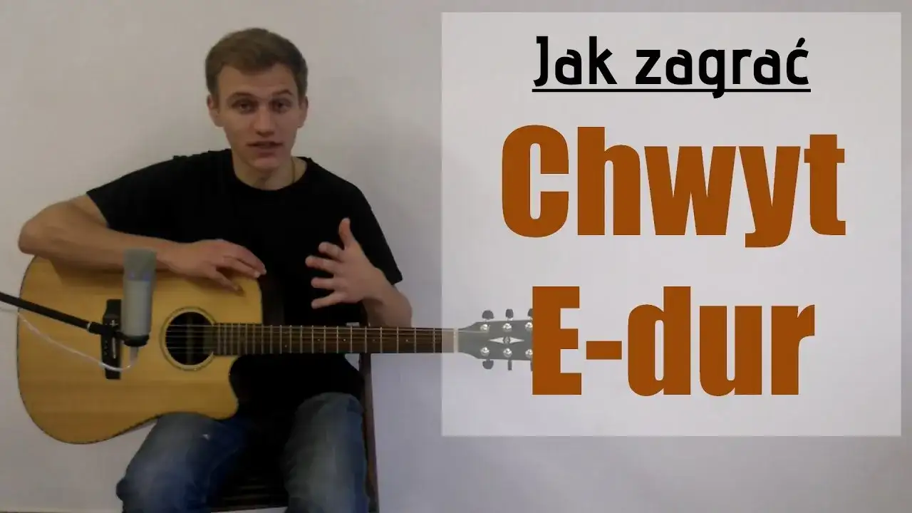 Naucz się grać akord E-dur na gitarze: Technika krok po kroku