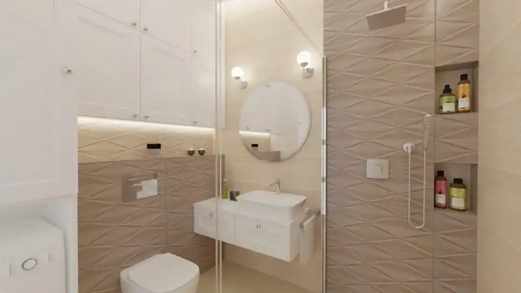 Jakie kolory dywaników do beżowej łazienki, aby uniknąć błędów?