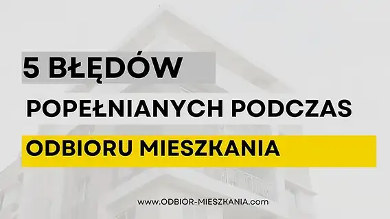 Odbiór mieszkania od dewelopera: uniknij błędów i odbierz klucze!
