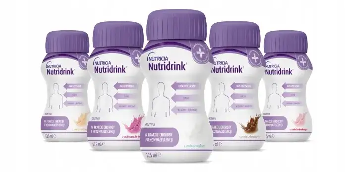 Poznaj kompletną kaloryczność Nutridrinku - wszystkie wersje i gramatury
