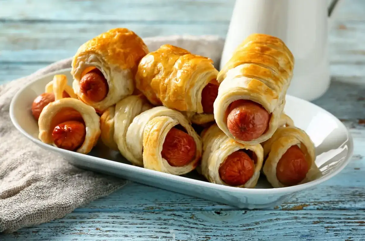 Szybka przekąska? Parówki w cieście francuskim na Twoją imprezę