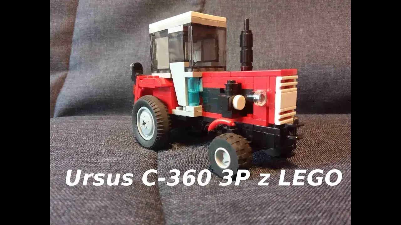 Jak zbudować traktor z LEGO - proste instrukcje krok po kroku