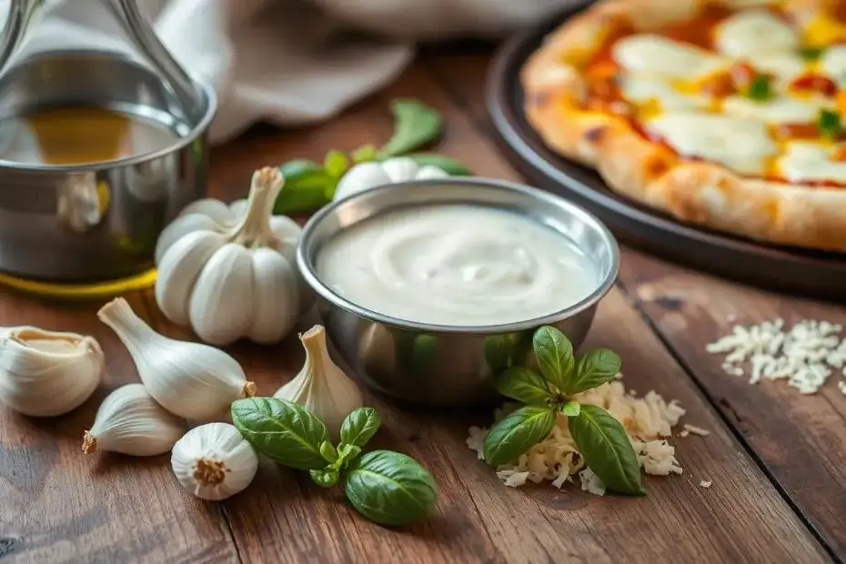 Domowy sos czosnkowy do pizzy: Prosty przepis jak z pizzerii