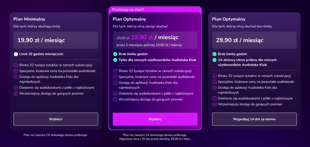 Audioteka Cennik: Kompleksowy Przegląd Planów i Subskrypcji