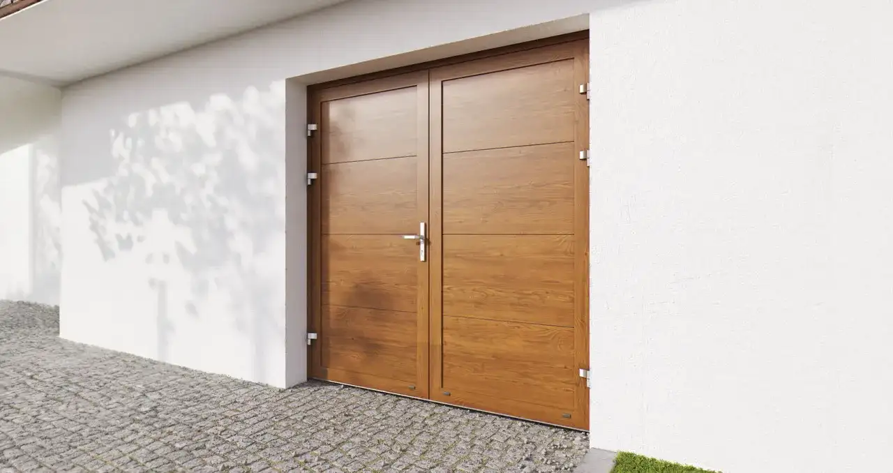 Drzwi do garażu dwuskrzydłowe: jak wybrać i zamontować?