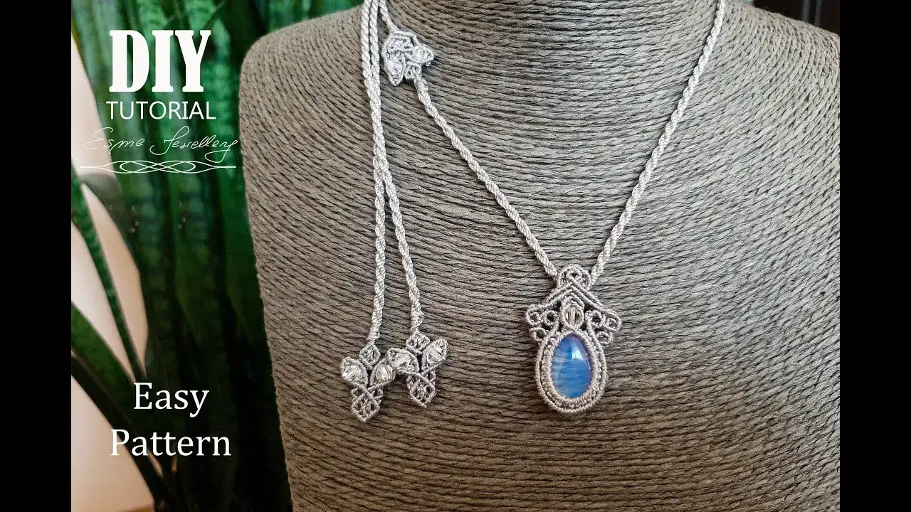 Jak zrobić unikalny naszyjnik z kamieniem? Makrama i wire wrapping