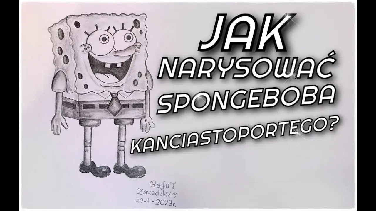 Jak narysować SpongeBoba: proste kroki, które musisz znać