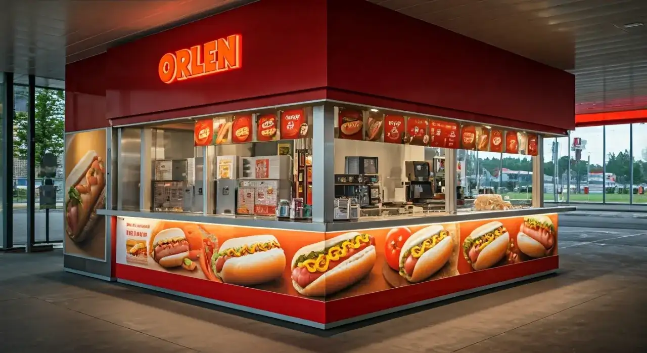 Duży hot dog Orlen - Kalorie i wartości odżywcze