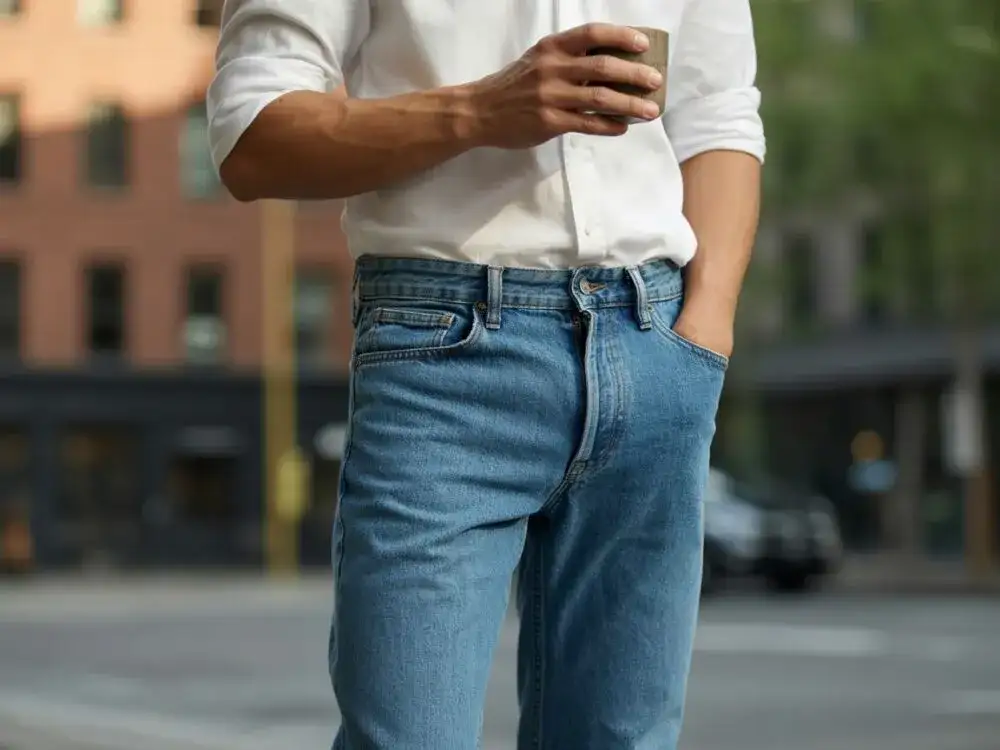 Myślę, że "Koszula z dżinsami: 7 sekretów stylu, by wyglądać z klasą" będzie idealne.