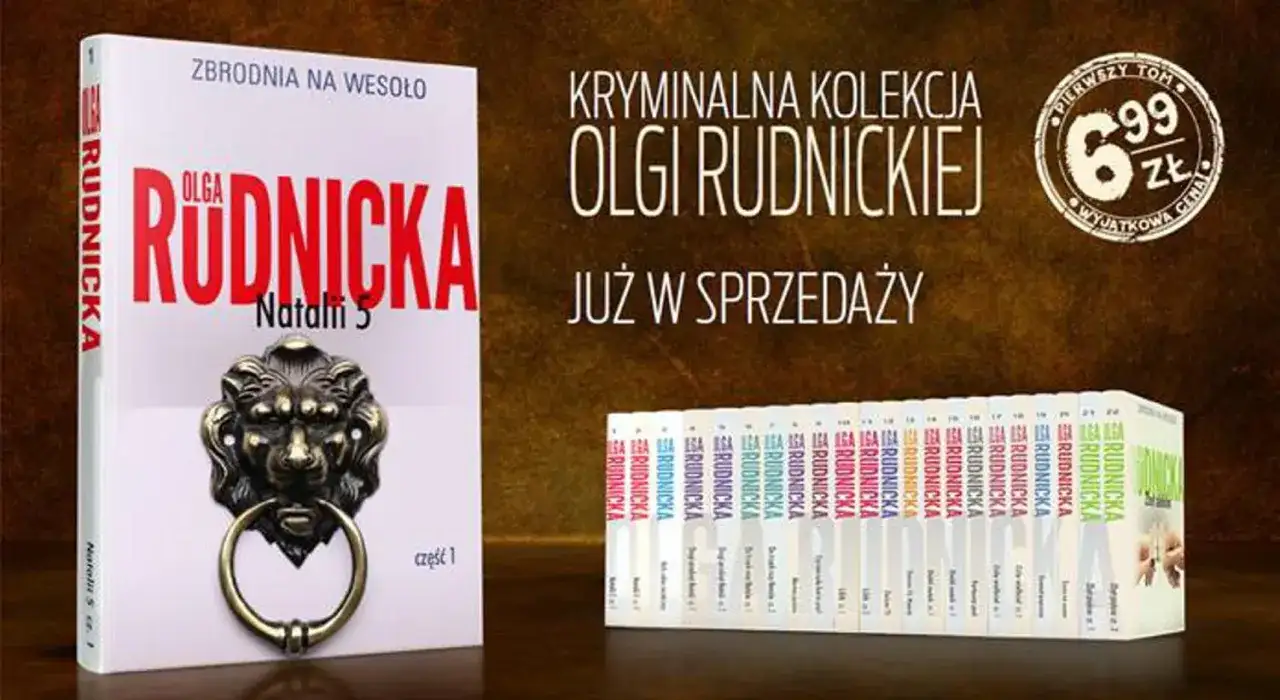  Olga Rudnicka - Wszystkie książki polskiej pisarki - Rudnicka