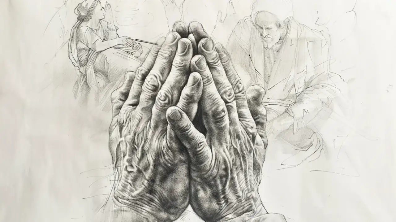 Symbolika dłoni w sztuce: Znaczenie gestu złożonych rąk