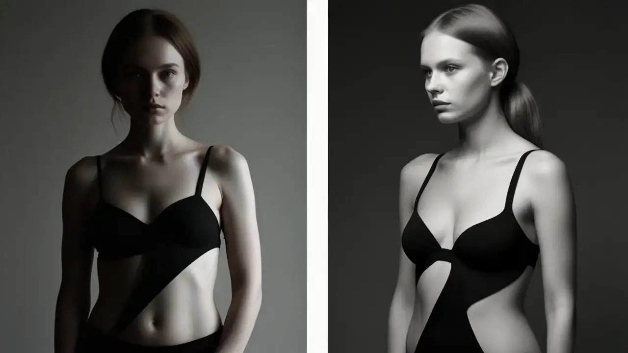 Płaska dziewczyna! Niebezpieczny trend czy nowa norma piękna?