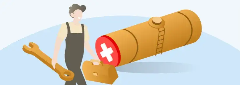 Cómo realizar la retirada de depósito de gas propano sin riesgos