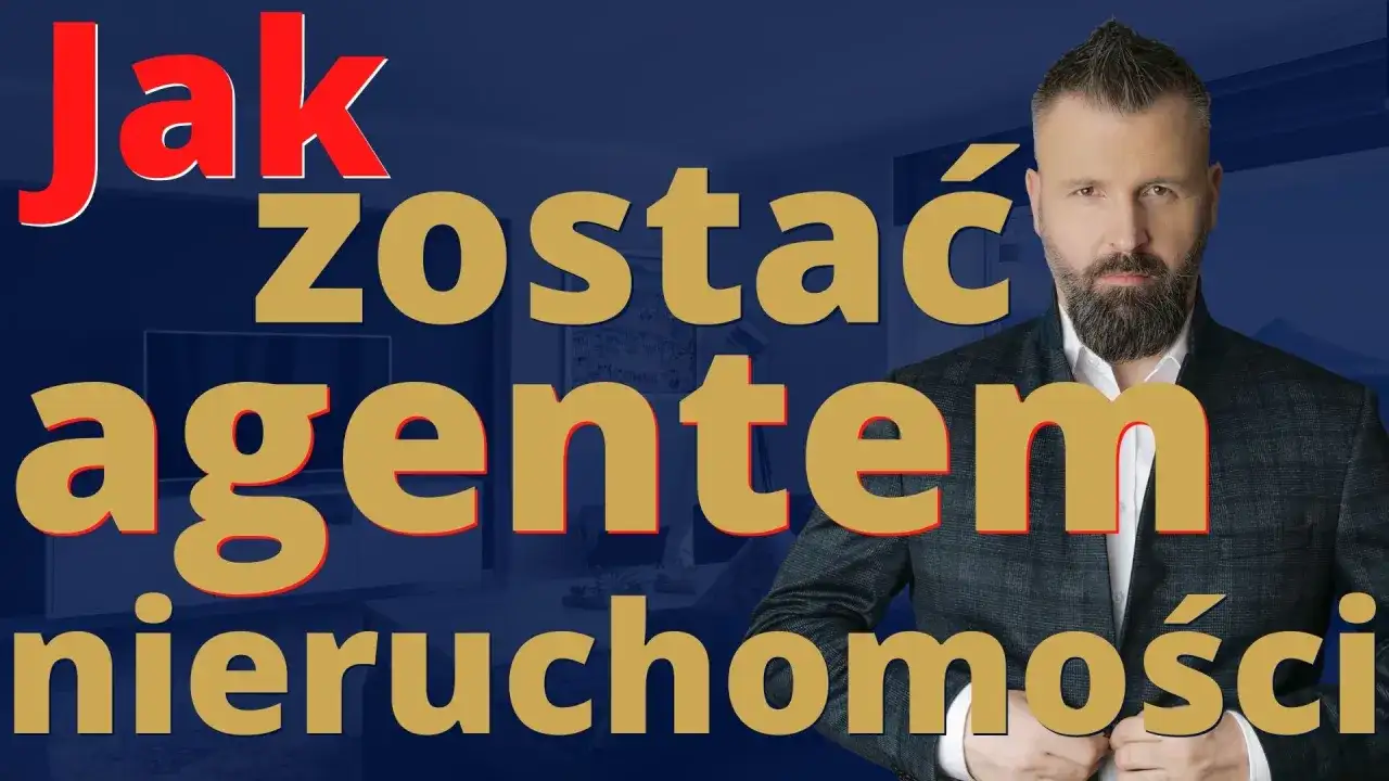 Chcesz wiedzieć, jak zostać agentem nieruchomości? Mężczyzna w garniturze wyjaśnia tajniki zawodu.