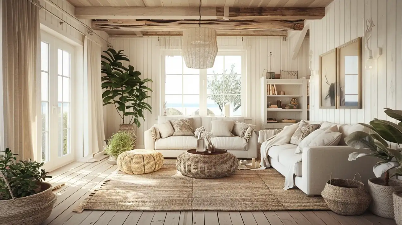 Brudny biały: Jak wykorzystać ten modny odcień we wnętrzach?