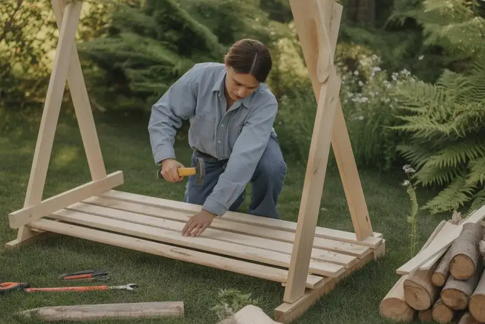 Jak zrobić huśtawkę ogrodową? Poradnik DIY krok po kroku