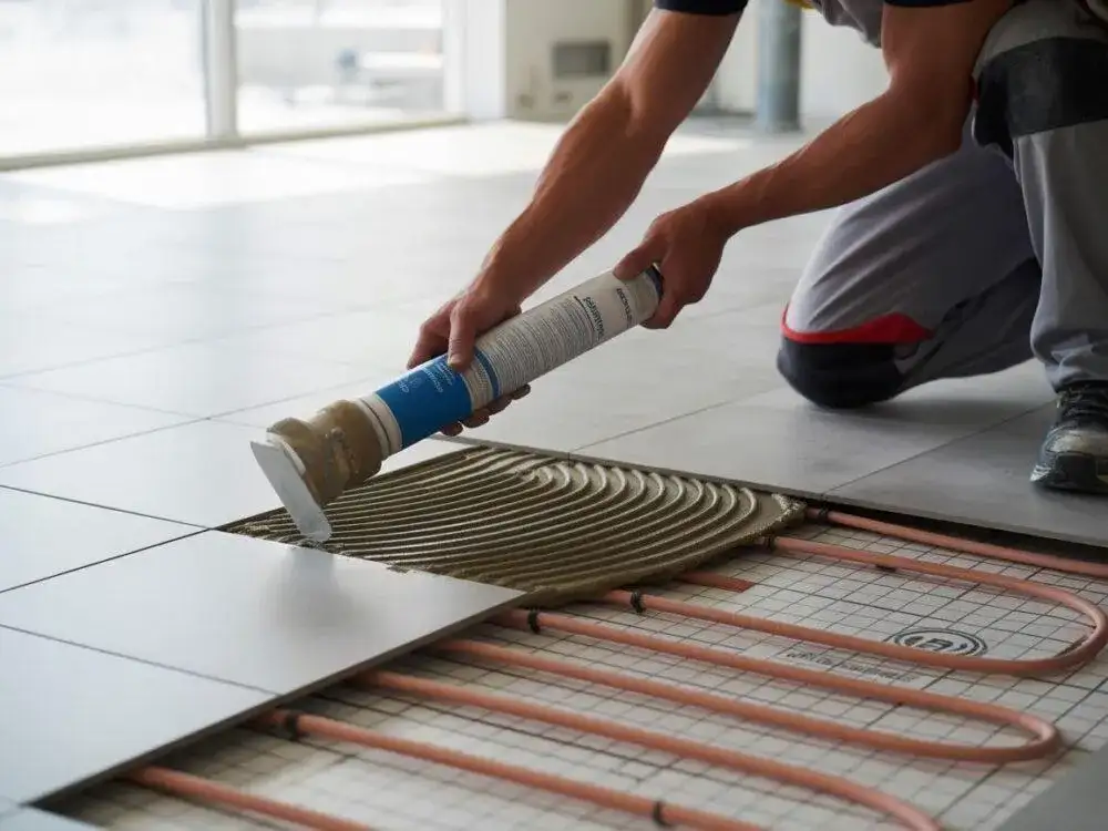 Jaka grubość kleju pod płytki na ogrzewaniu podłogowym? Sprawdź!