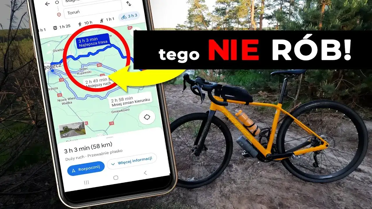 Rysowanie trasy rowerowej: jak łatwo zaplanować idealną trasę