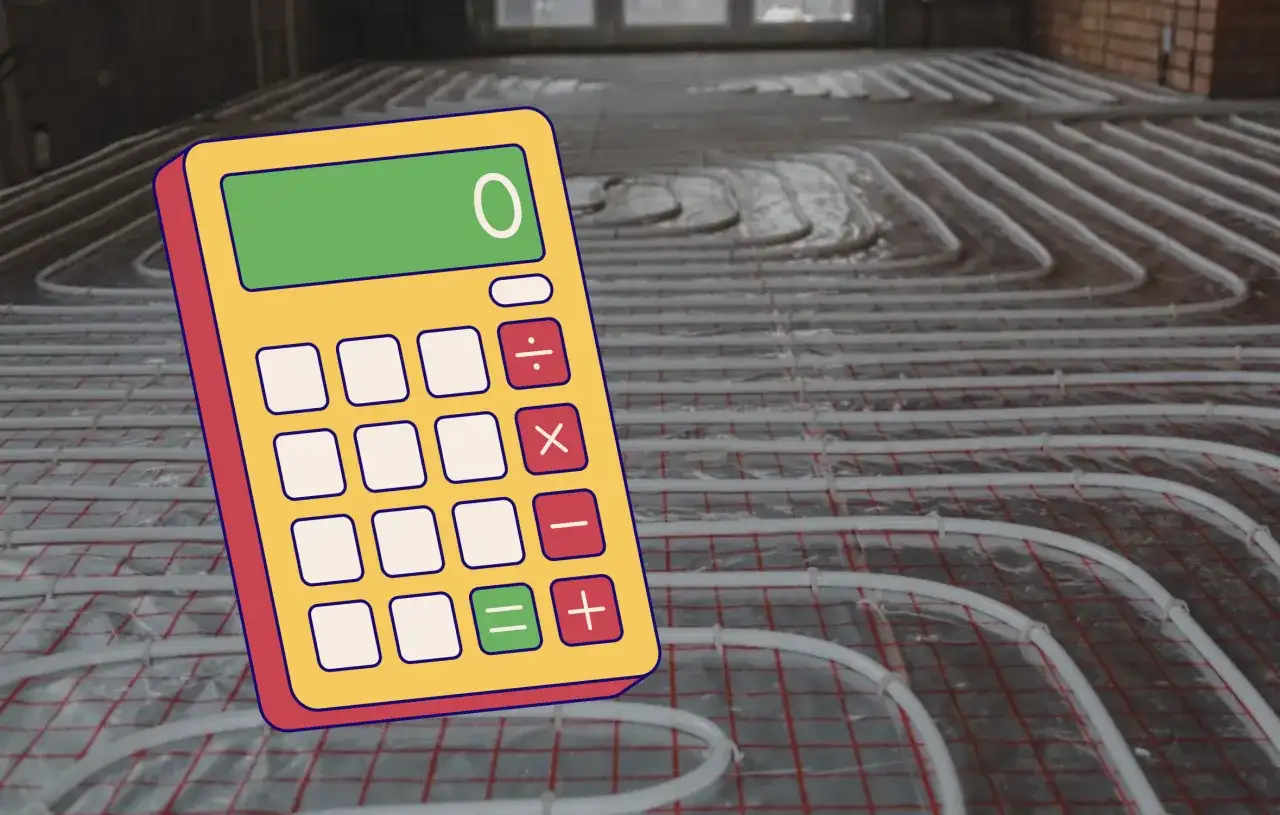 Kalkulator obok rur ogrzewania podłogowego. Obliczanie, ile rury na m2 ogrzewania podłogowego co 10 cm.