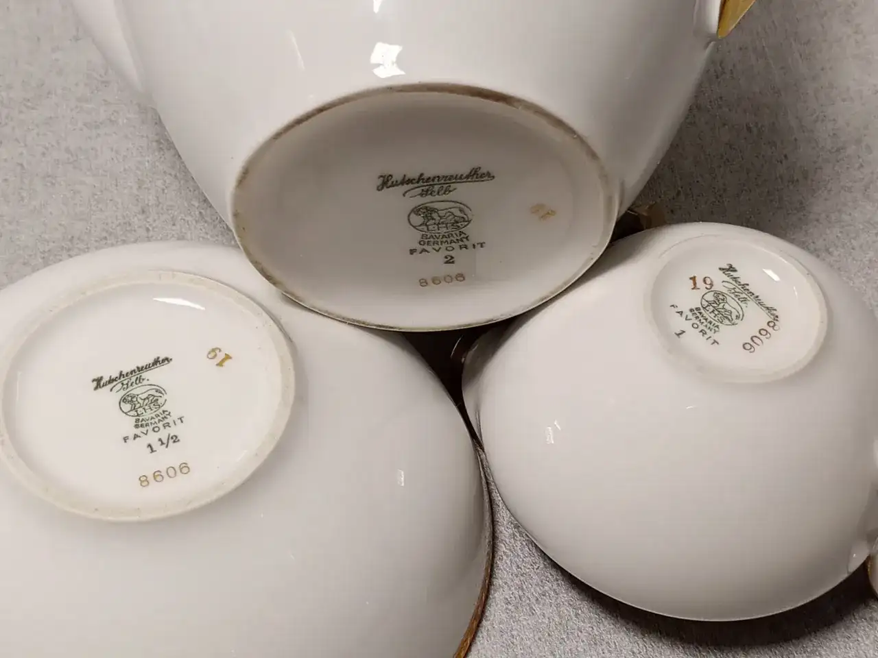 Porcelana Hutschenreuther - rozpoznawanie wyjątkowych sygnatur