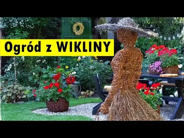 Jak zrobić ozdoby z wikliny do ogrodu - proste i efektowne pomysły