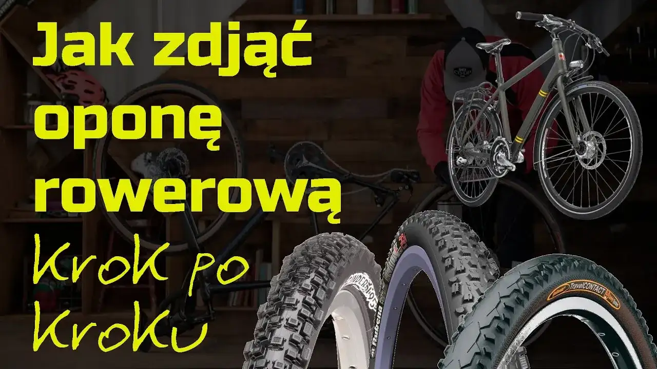 Jak zdjąć oponę z roweru bez łyżki - proste metody i porady