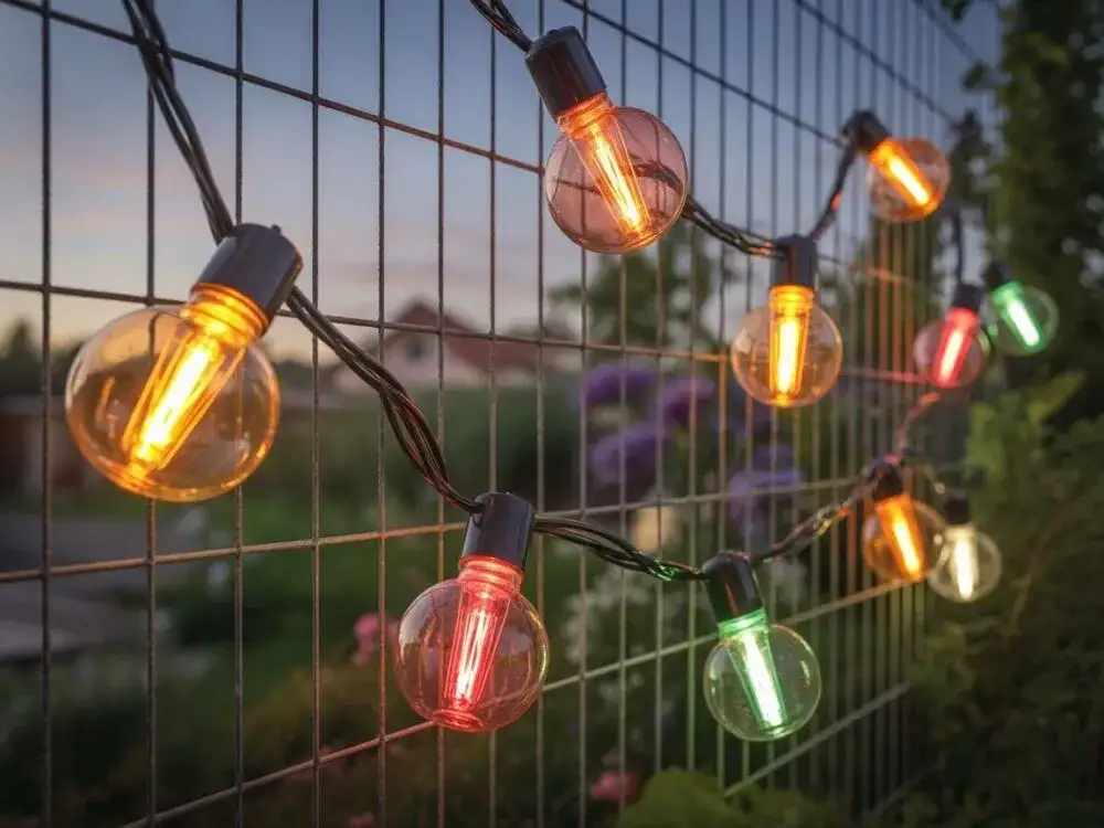 Idealne żarówki do girlandy ogrodowej: klimat, oszczędność i styl