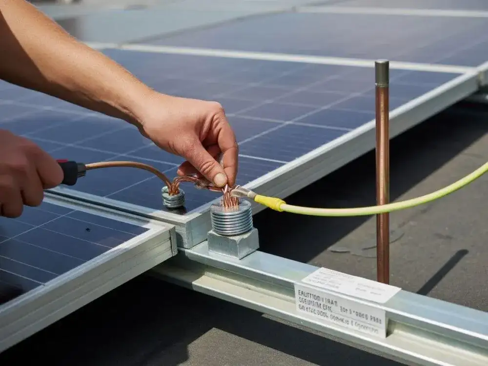 Jaki przewód do uziemienia paneli PV? Kluczowe informacje dla bezpieczeństwa