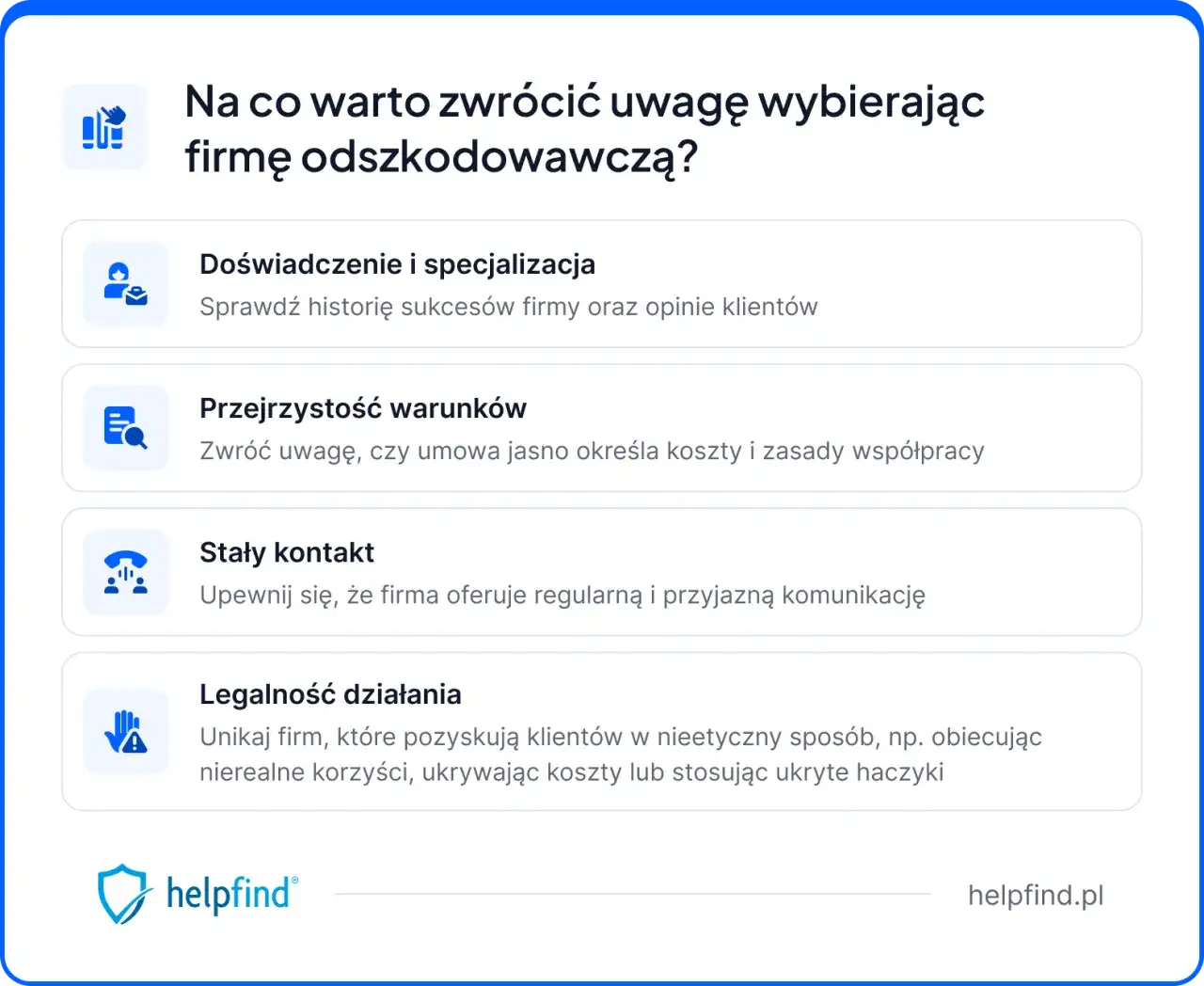Helpfind czy warto? Prześwietlamy firmę odszkodowawczą i opinie