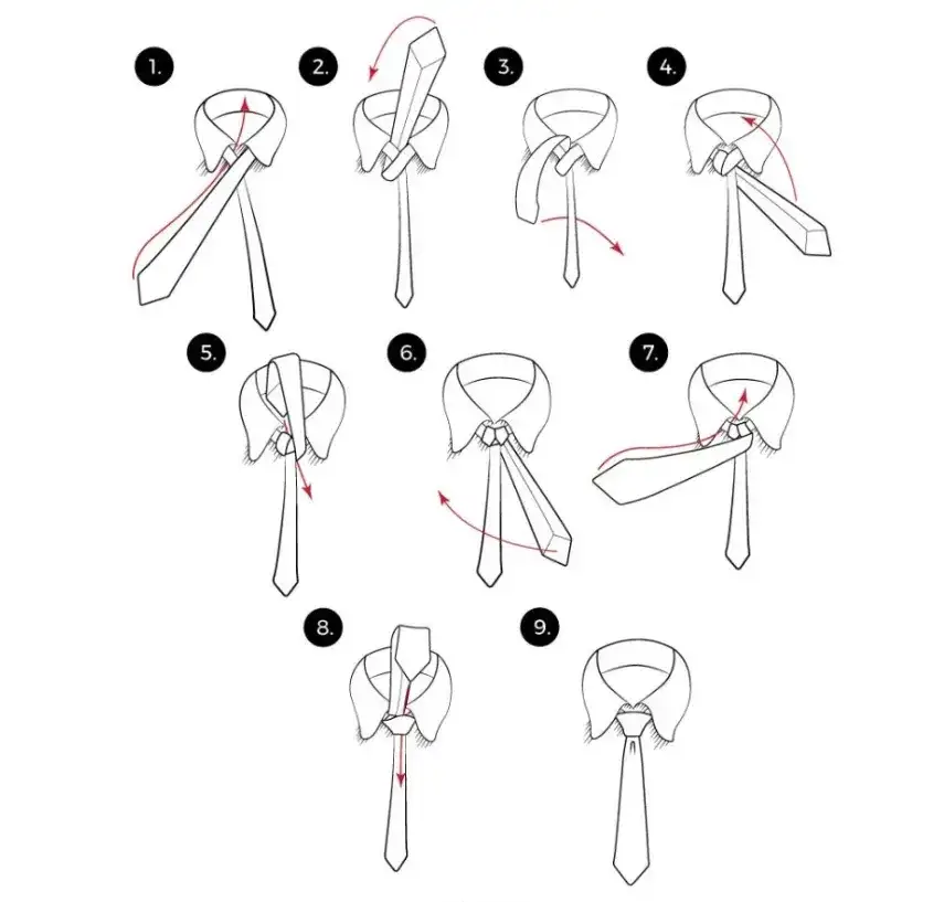 Najlepsze sposoby jak wiązać krawat krok po kroku - poradnik dla każdego