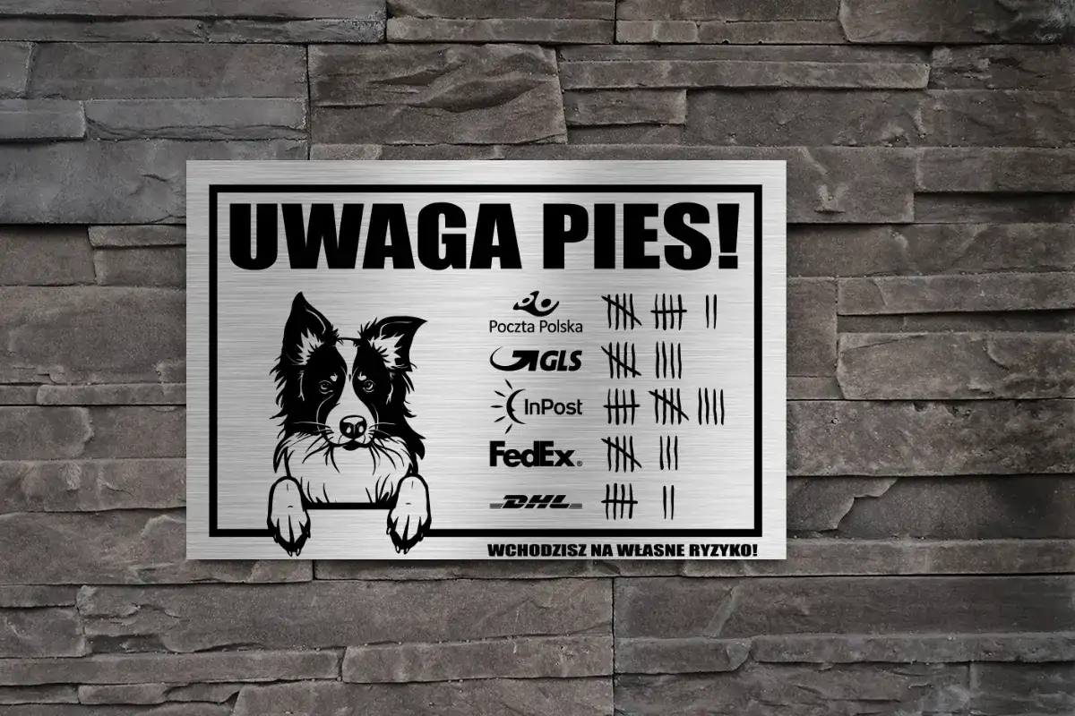 Jak zrobić tabliczkę border collie: skuteczne oznaczenie posesji z psem