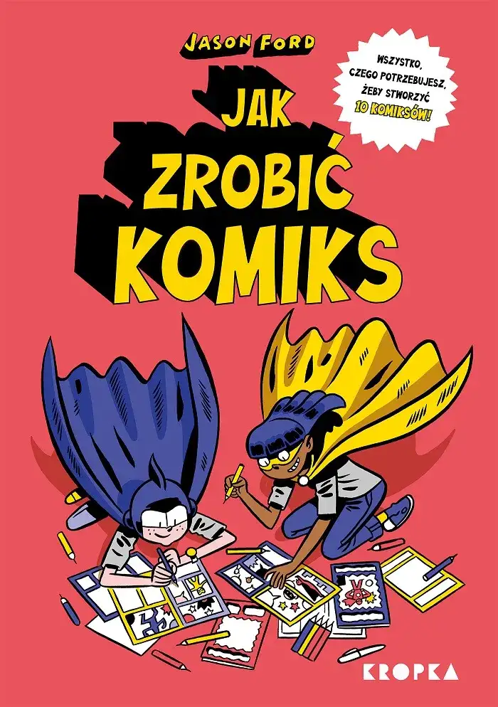 Jak łatwo zrobić komiks na kartce A4 – krok po kroku dla początkujących