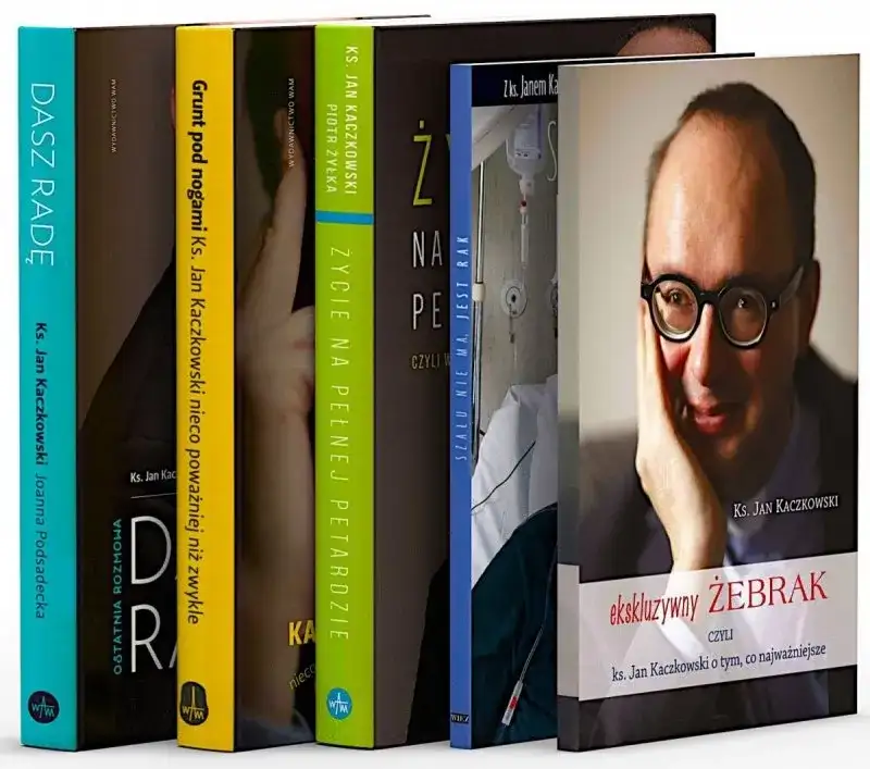 Wszystkie książki Jana Kaczkowskiego - kompletna lista bestsellerów