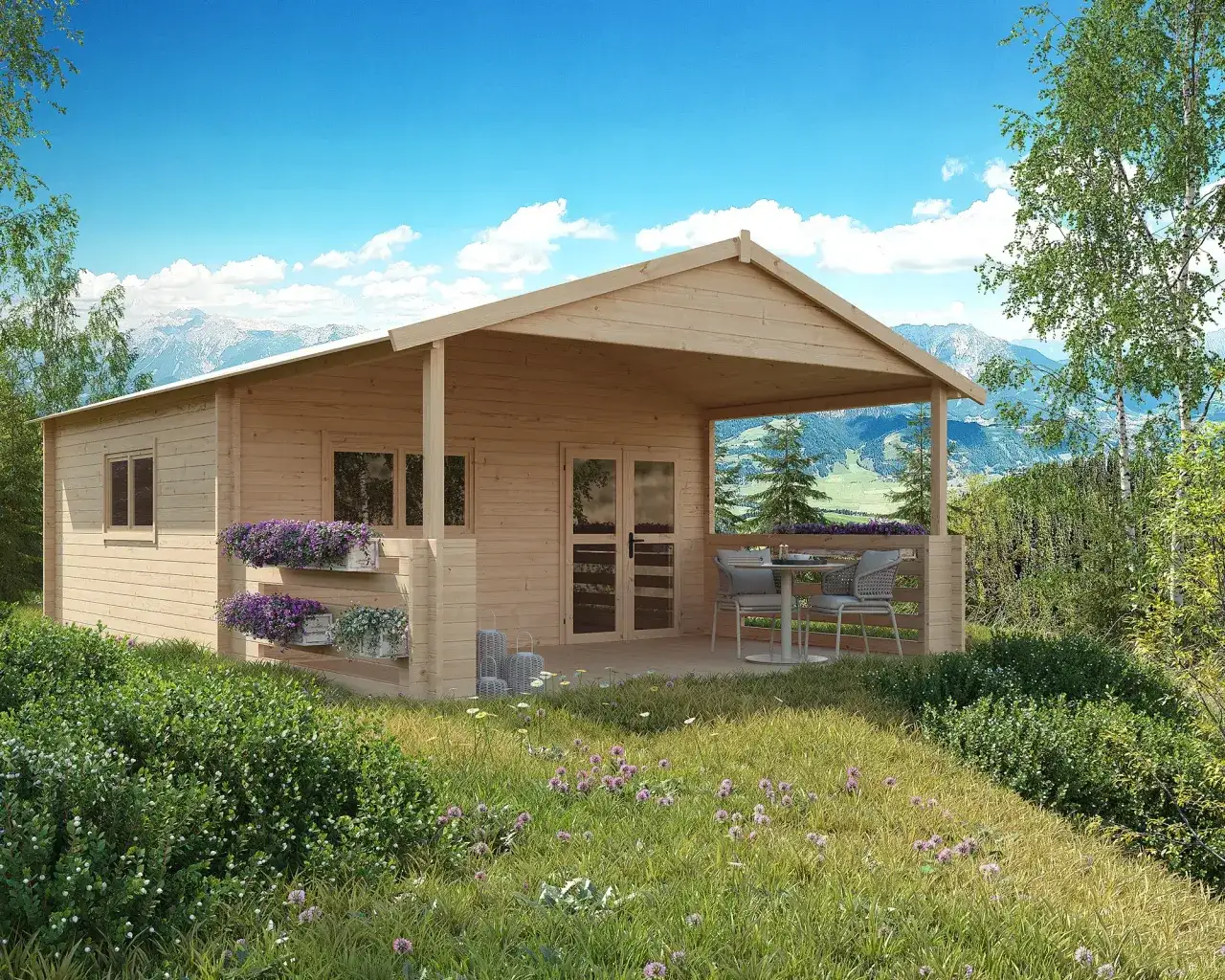 Domek z tarasem na dachu – idealne rozwiązanie dla Twojego wypoczynku