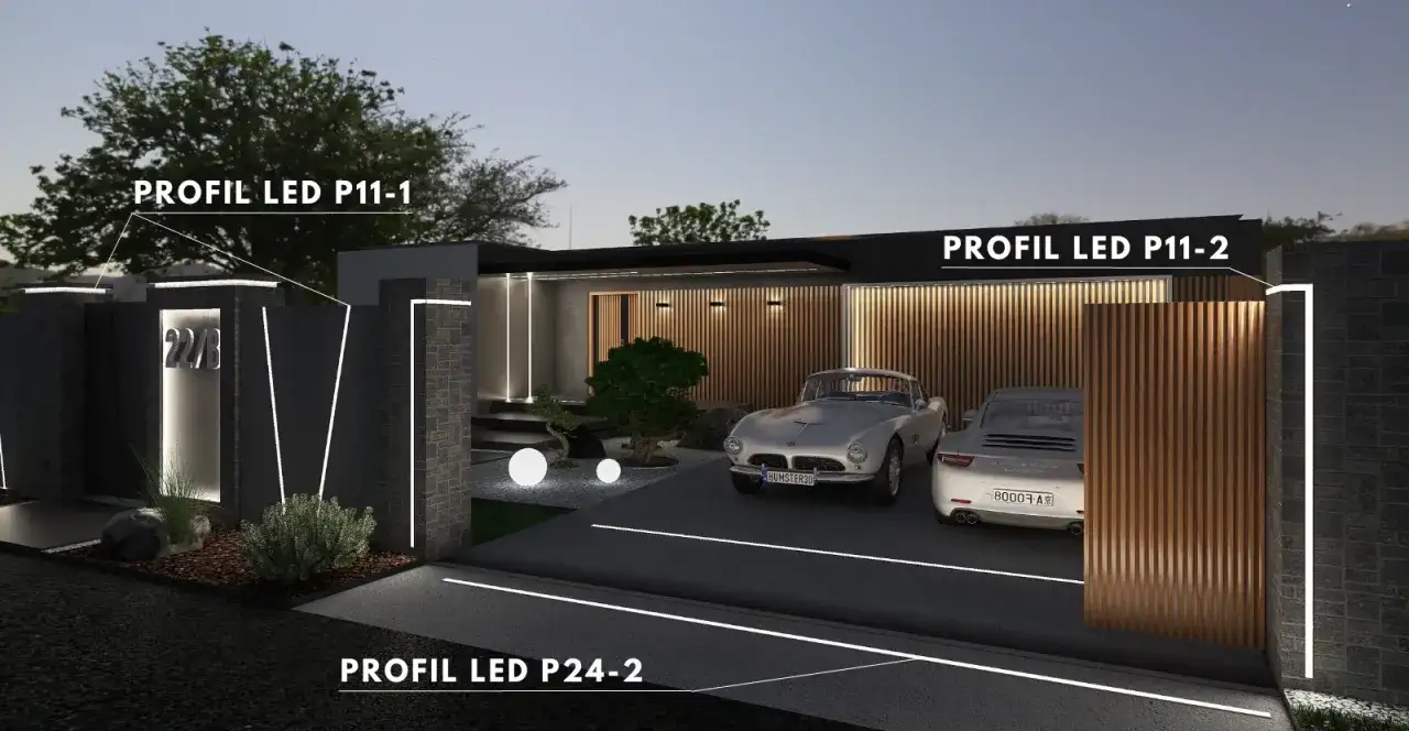 Oświetlenie podjazdu co ile: idealna odległość dla lamp LED i nie tylko